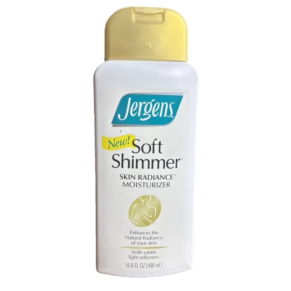 Jergens Soft Shimmer Skin Radiance Moisturizer Light Reflection DISCONTINUED